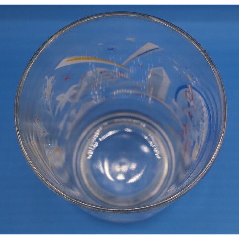 WALT DISNEY WORLD Glass Cup Remember the Magic‎ 25th Anniversary MICKEY MOUSE 5" - Picture 5 of 8